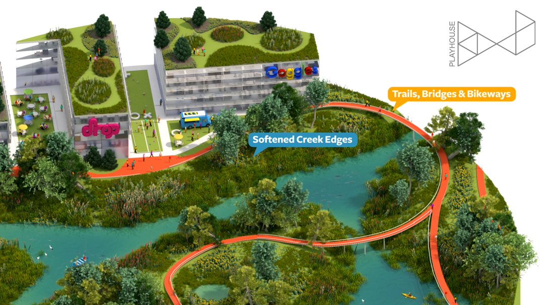 Urban Planning 3D Animation Field Operations South Bay Sponge