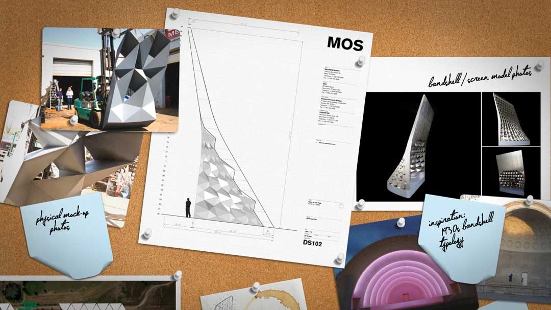 Architectural Communications Visual Storytelling Architecture Multimedia animation narrative motion graphics Marfa Texas Ballroom Marfa Drive-in MOS Michael Meredith Hilary Sample - Playhou.se Playhouse