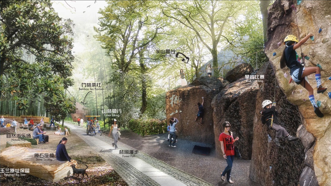  Urban Landscape Design Animation | Tom Leader - Lion Mountain Park 狮山公园 苏州 中国 suzhou china ancient chinese painting axonometric axo urban planning landscape architecture design architectural communications visual storytelling 2D 3D multimedia Playhou.se Playhouse